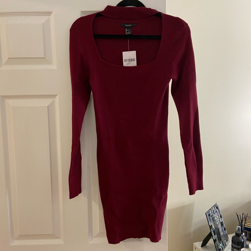 Brand New Burgundy Dress